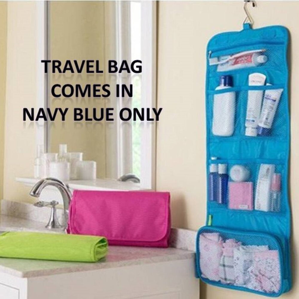Brand New Foldable Hanging Travel Organizer Bag. Handy for Travellers, RV, Home.